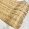 High-end real person hair, color-matching hair curtain, one-piece hair extension, a best-selling European and American product that can be permed or dyed, making you look younger and slimming with full authenticity Specification image